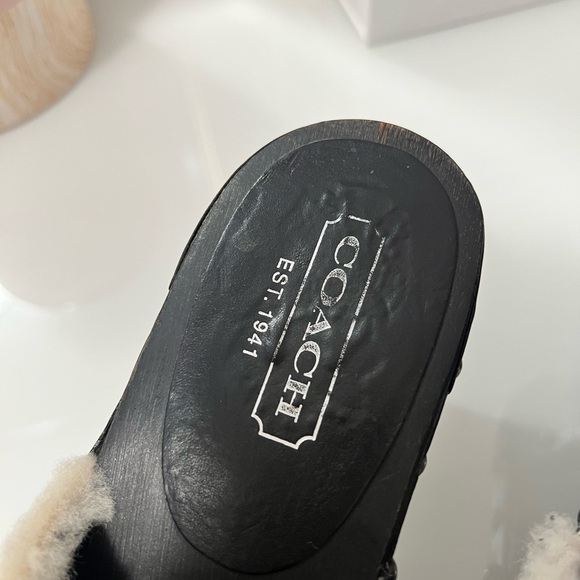 Coach Mules/ Clogs with Coach Signature Cs - Picture 4 of 9